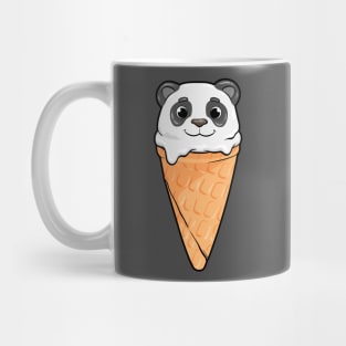 Panda with ice cream Mug